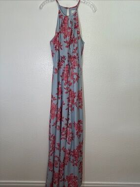 NWT Layered With Love Halter Maxi Dress
